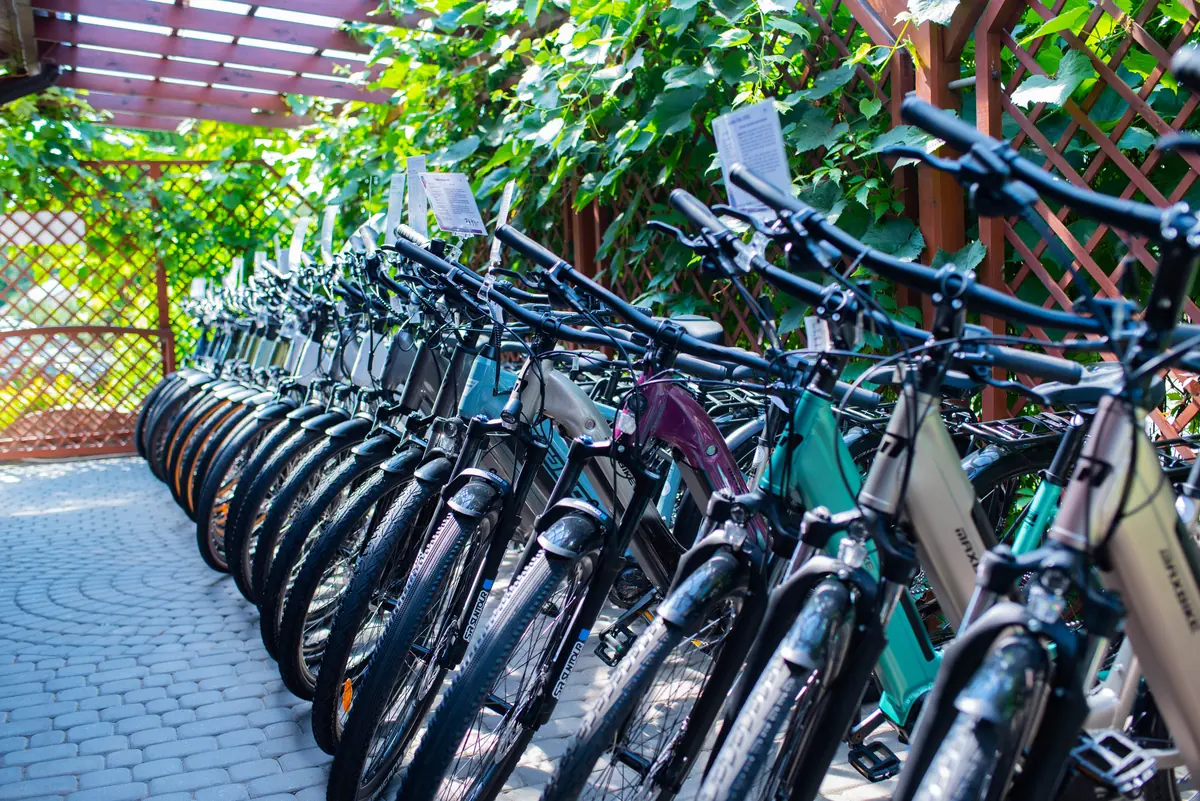 Salon Super Koło w Porębie koło Pszczyny - rowery i strefa Shimano